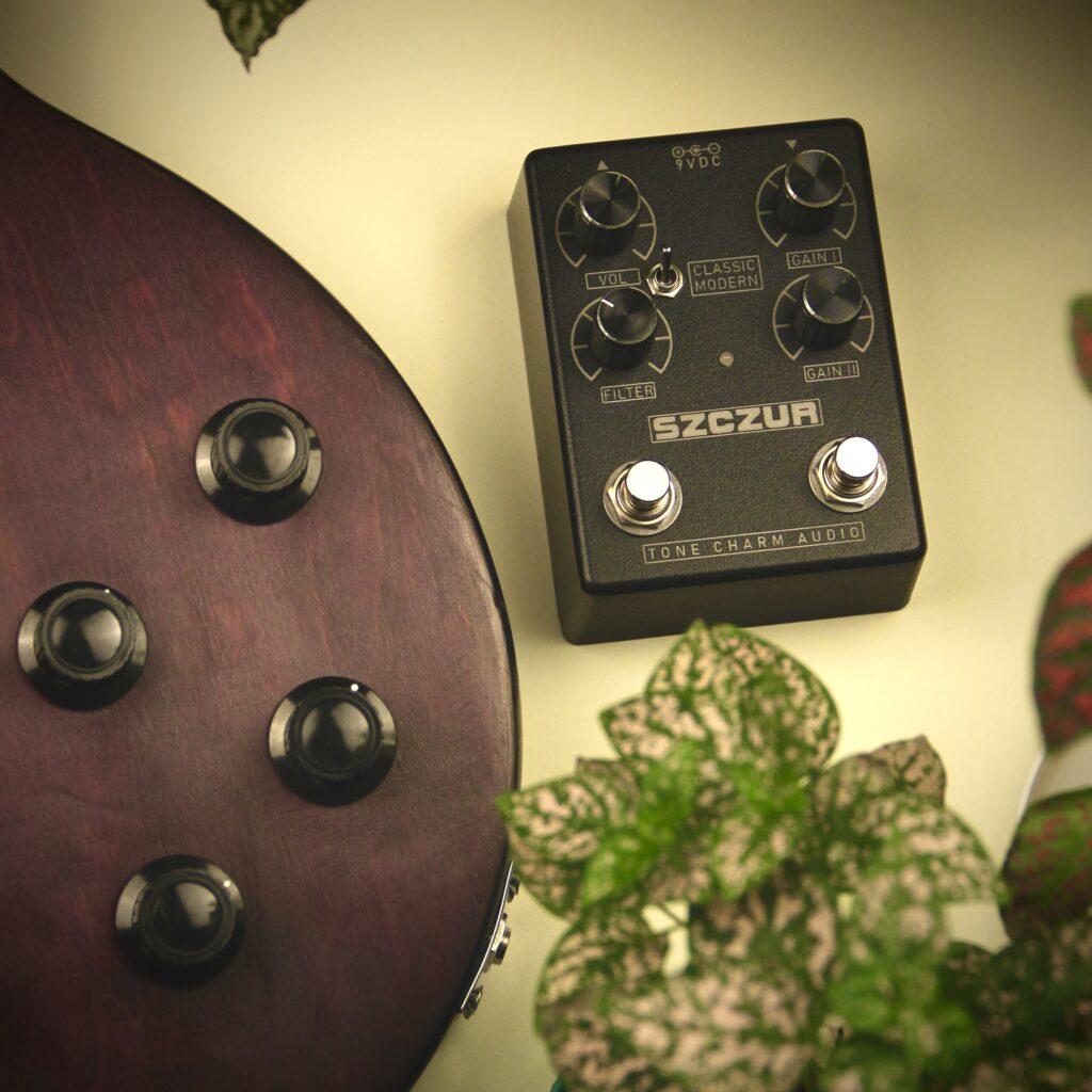 szczur polski efekt gitarowy distortion, przester do gitary